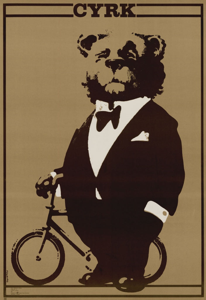 Bear in a Tuxedo (Miś w smokingu) — Waldemar Świerzy, First Edition 1974